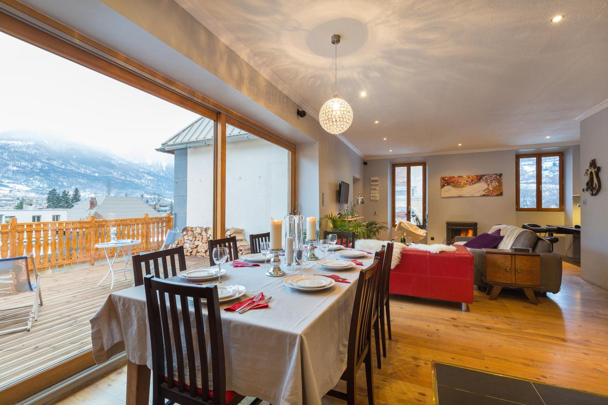 Apartment Briancon Eksteriør billede